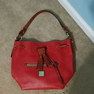 Red dooney bourke drawstring